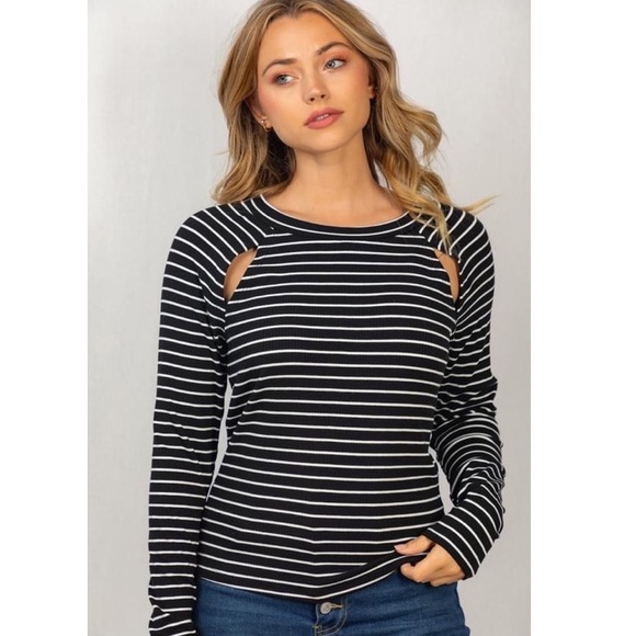 A Fresh Look Stripe Top - Picture 1 of 7